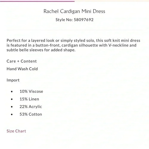 Free People Rachel Cardigan Mini Dress - Picture 8 of 8